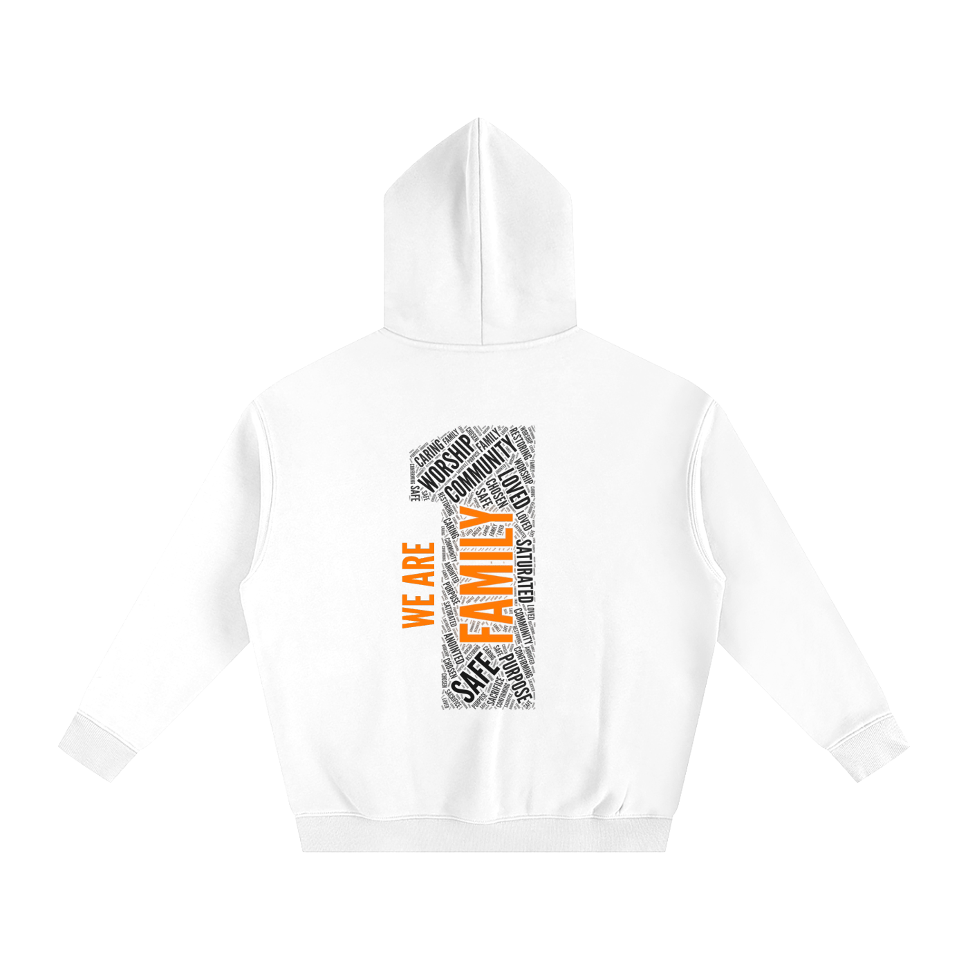 God Kept Us - We Are One Oversized Hoodie