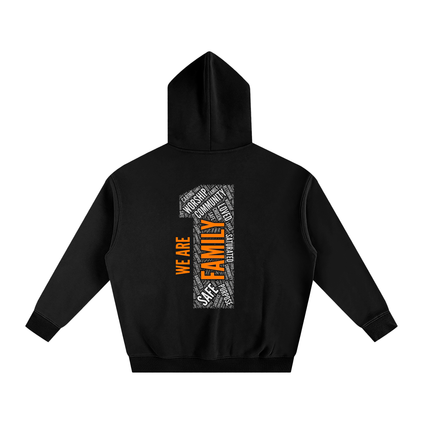 God Kept Us - We Are One Oversized Hoodie